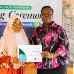 Certificate Presentation to Volunteers at the Digital Skills for Juveniles Project